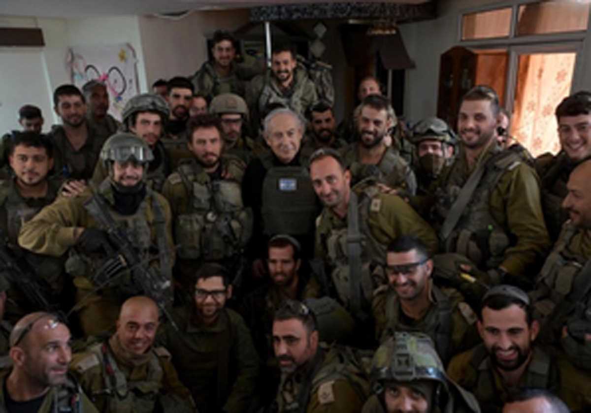 नेतन्याहू ने किया उत्तरी गाजा का निरीक्षण, लड़ाई जारी रखने का संकल्प नेतन्याहू ने किया उत्तरी गाजा का निरीक्षण, लड़ाई जारी रखने का संकल्प